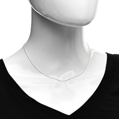 Tiffany Sterling Silver Chain Necklace 16" 2 of 4