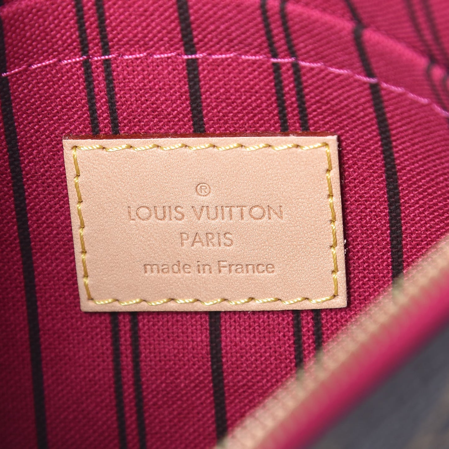 Monogram Neverfull PM Pochette Pivoine