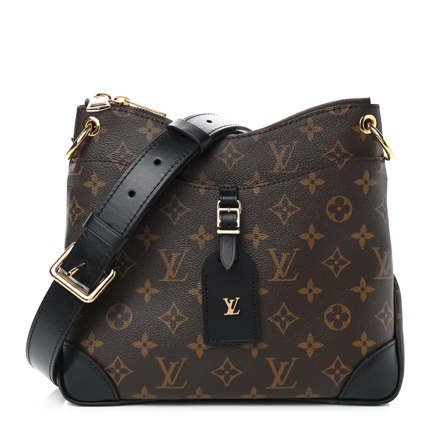 Louis Vuitton Monogram Odeon PM Black 1 of 8