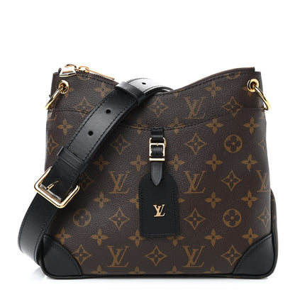 Louis Vuitton Monogram Odeon PM Black 1 of 8