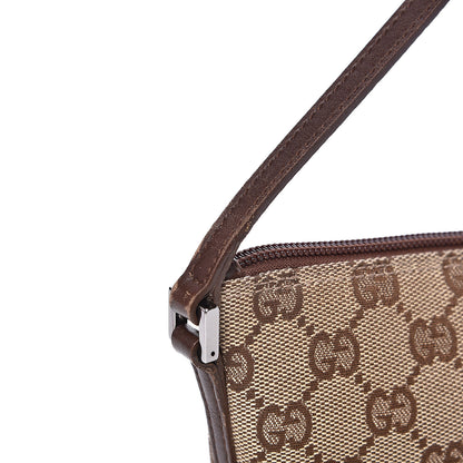 Gucci Monogram Boat Pochette Brown 9 of 10