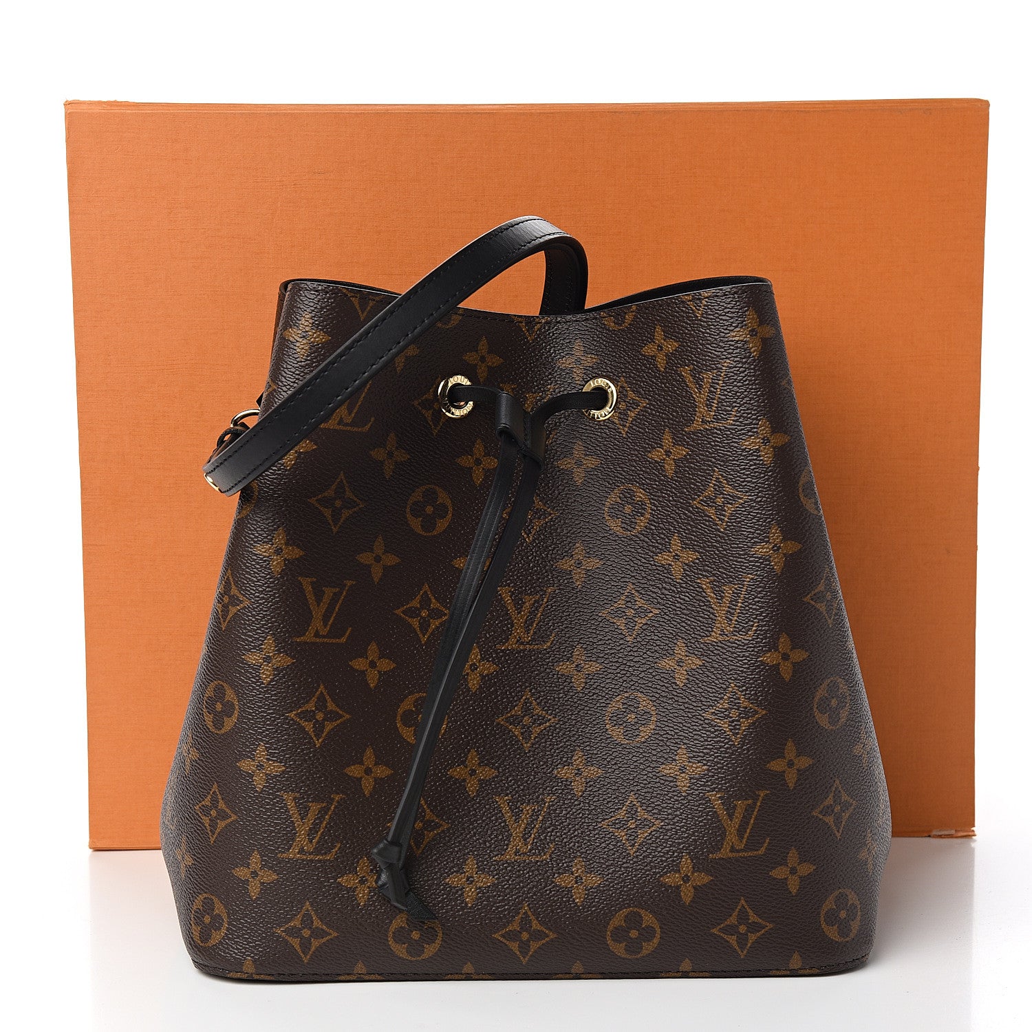 Louis Vuitton Monogram Neonoe MM Black 9 of 9