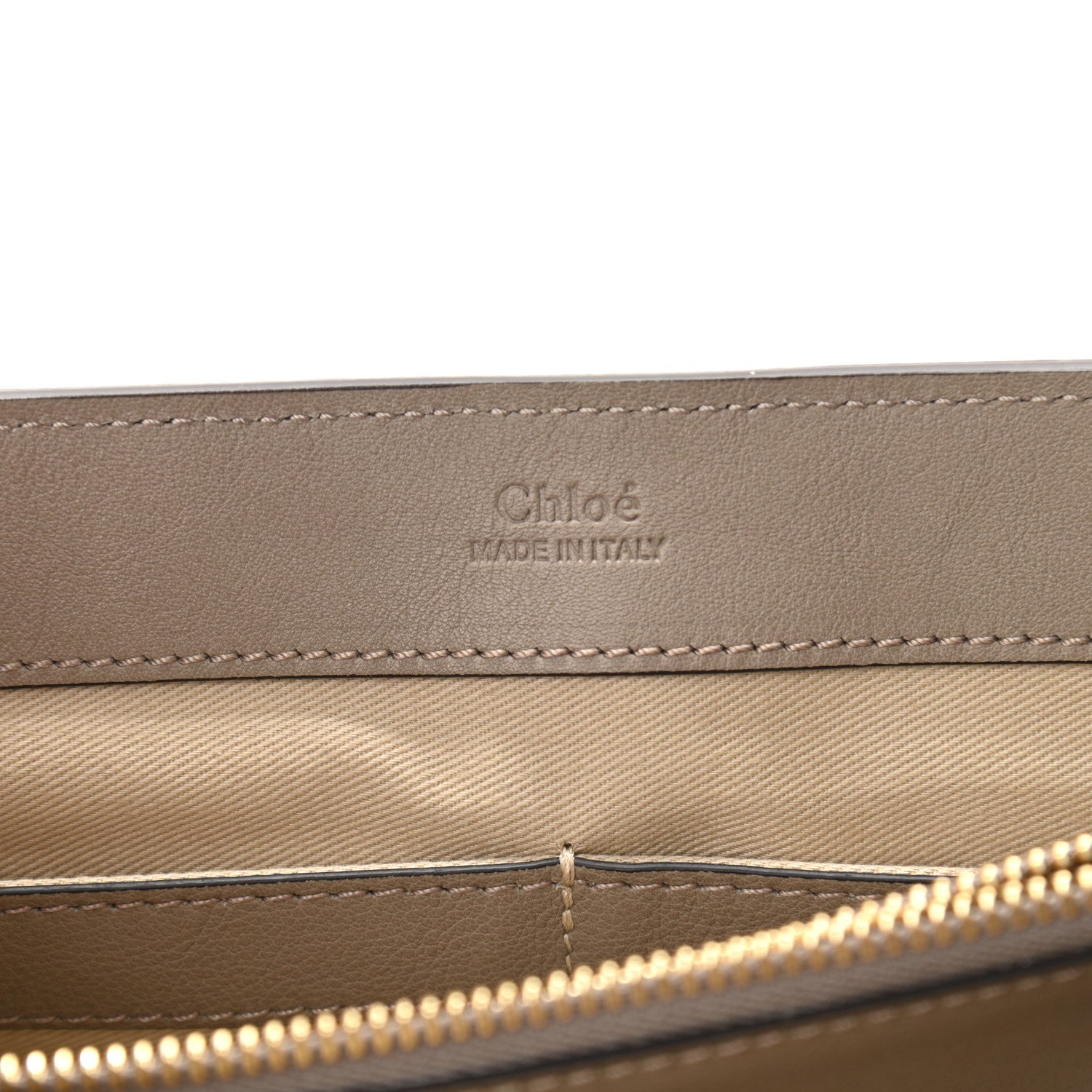 Chloe Calfskin Medium Faye Day Shoulder Bag Motty Grey 8 of 12