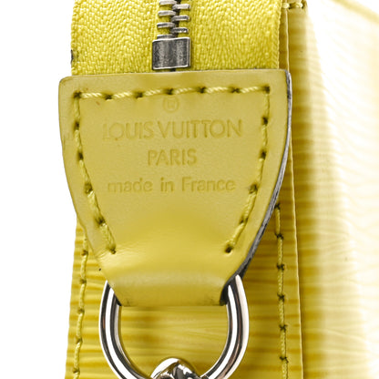Louis Vuitton Epi Pochette Accessories NM Pistache 7 of 9