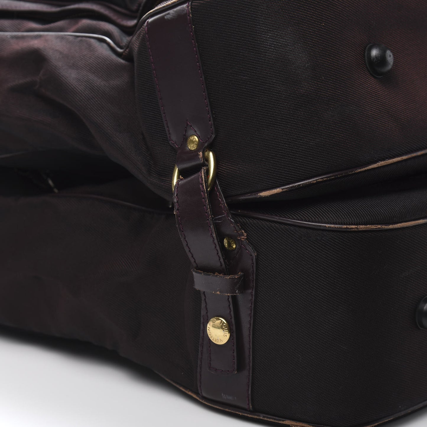 Taiga Canvas 5 Hanger Garment Carrier Bordeaux