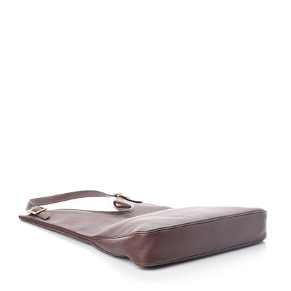 Hermes Taurillon Clemence Massai PM Havane 4 of 9