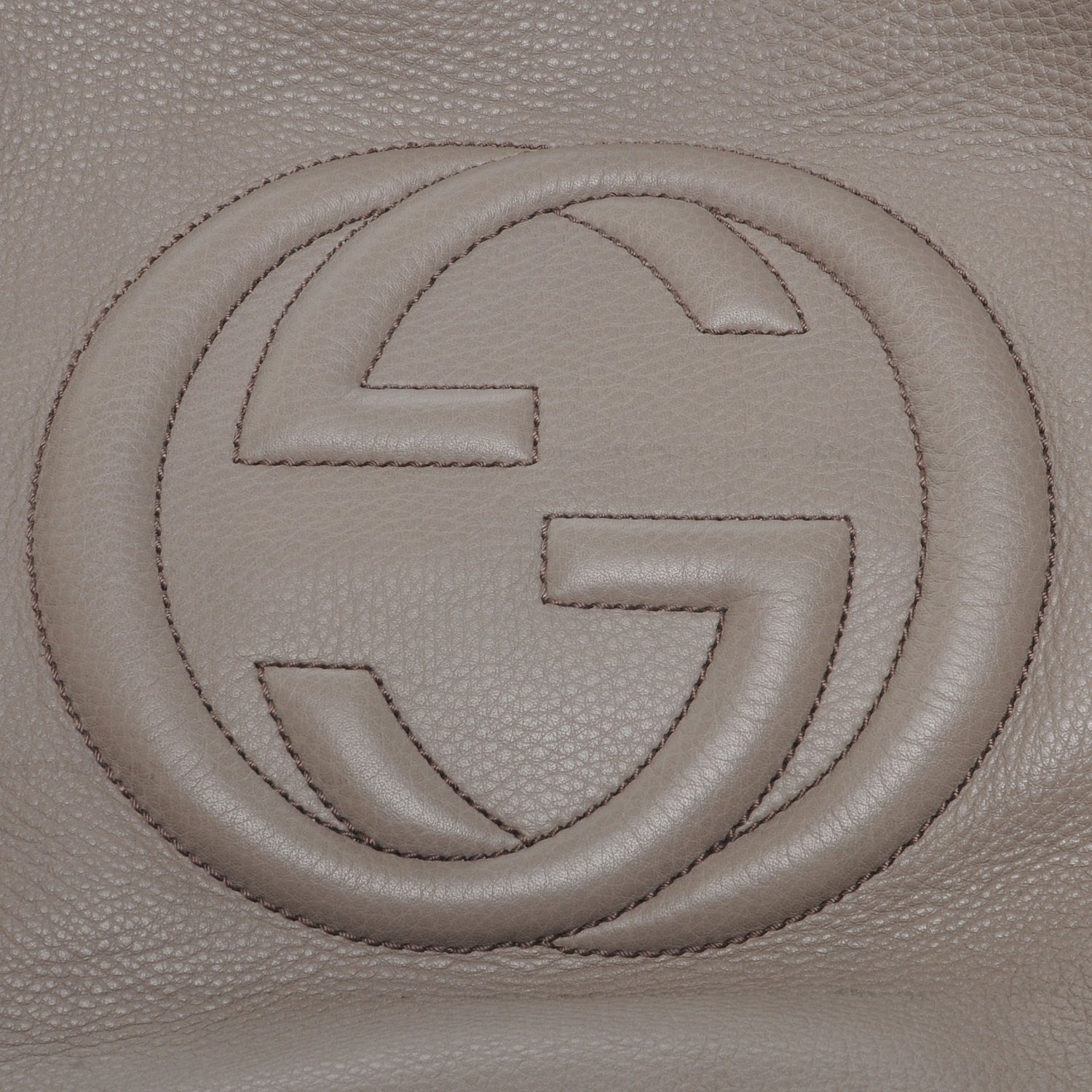 Gucci Cellarius Calfskin Large Soho Shoulder Bag New Fango 7 of 11