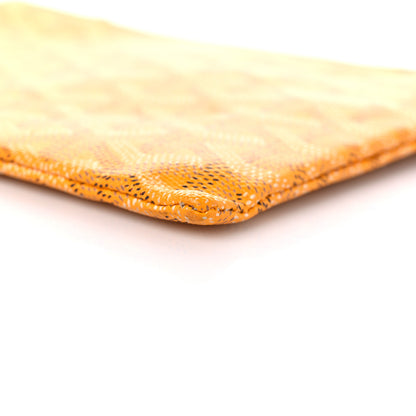 Goyard Goyardine Senat Pochette PM Yellow 8 of 11