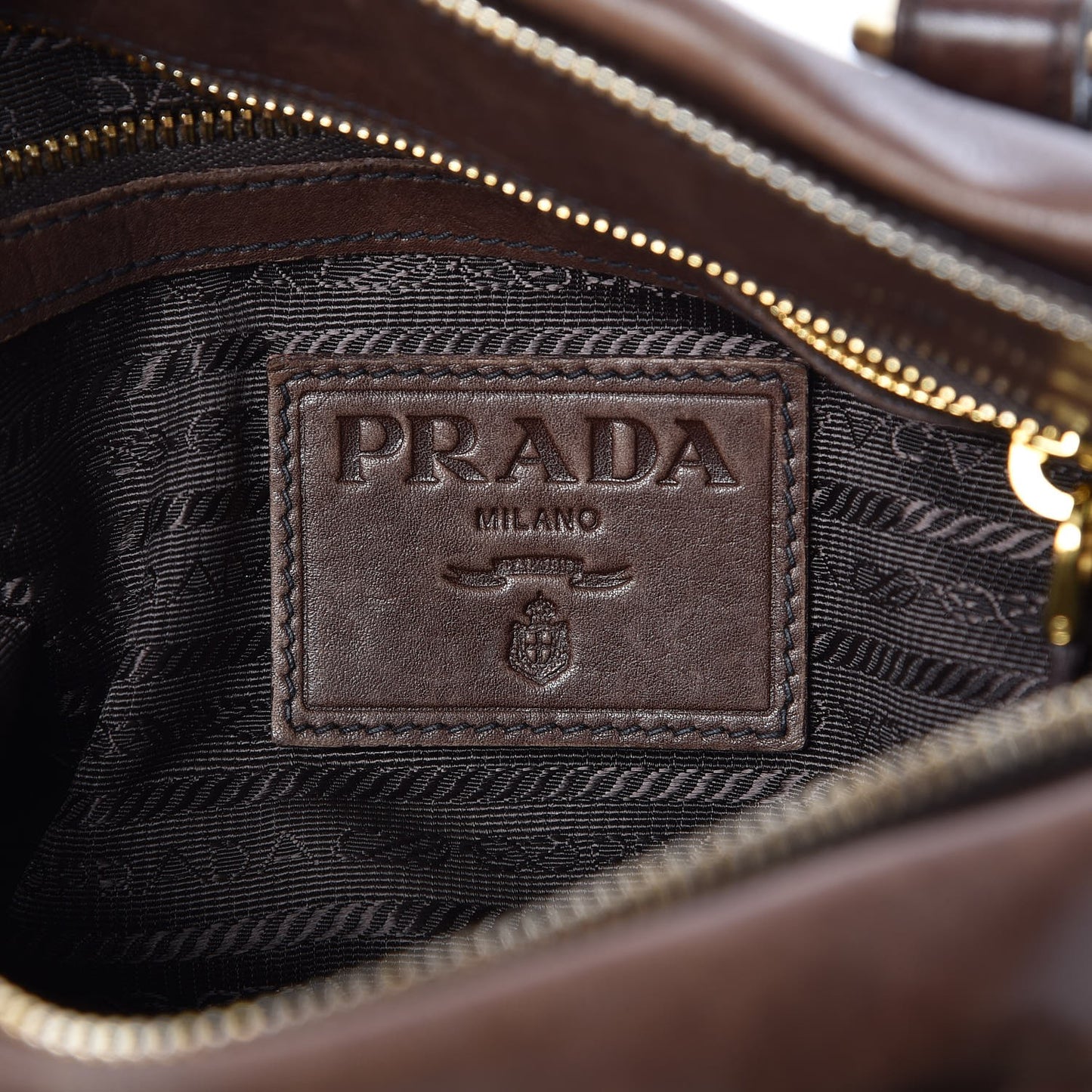 Vitello Soft Shopping Satchel Nocciolo