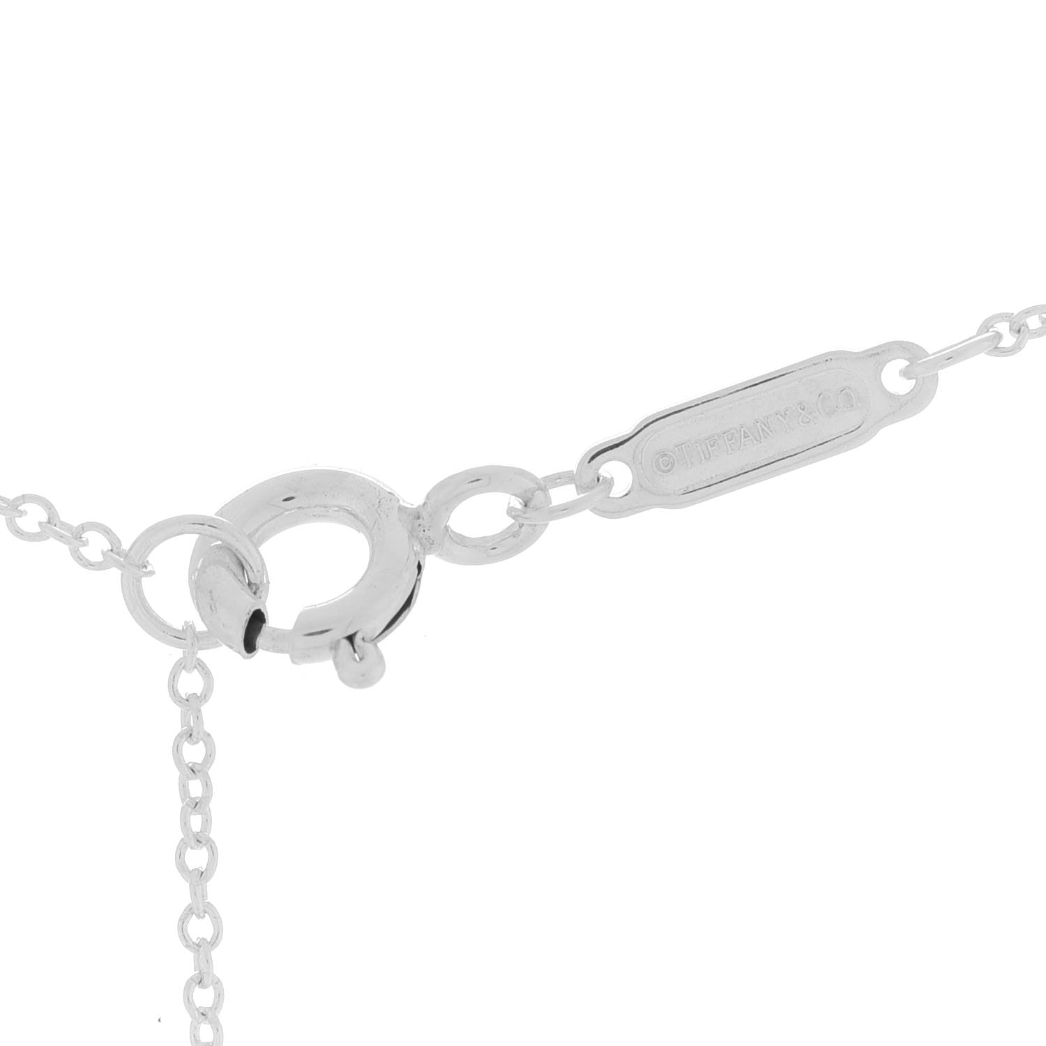 Tiffany Sterling Silver 18K Rose Gold Return to Tiffany Love Bugs Butterfly Pendant Necklace 6 of 7