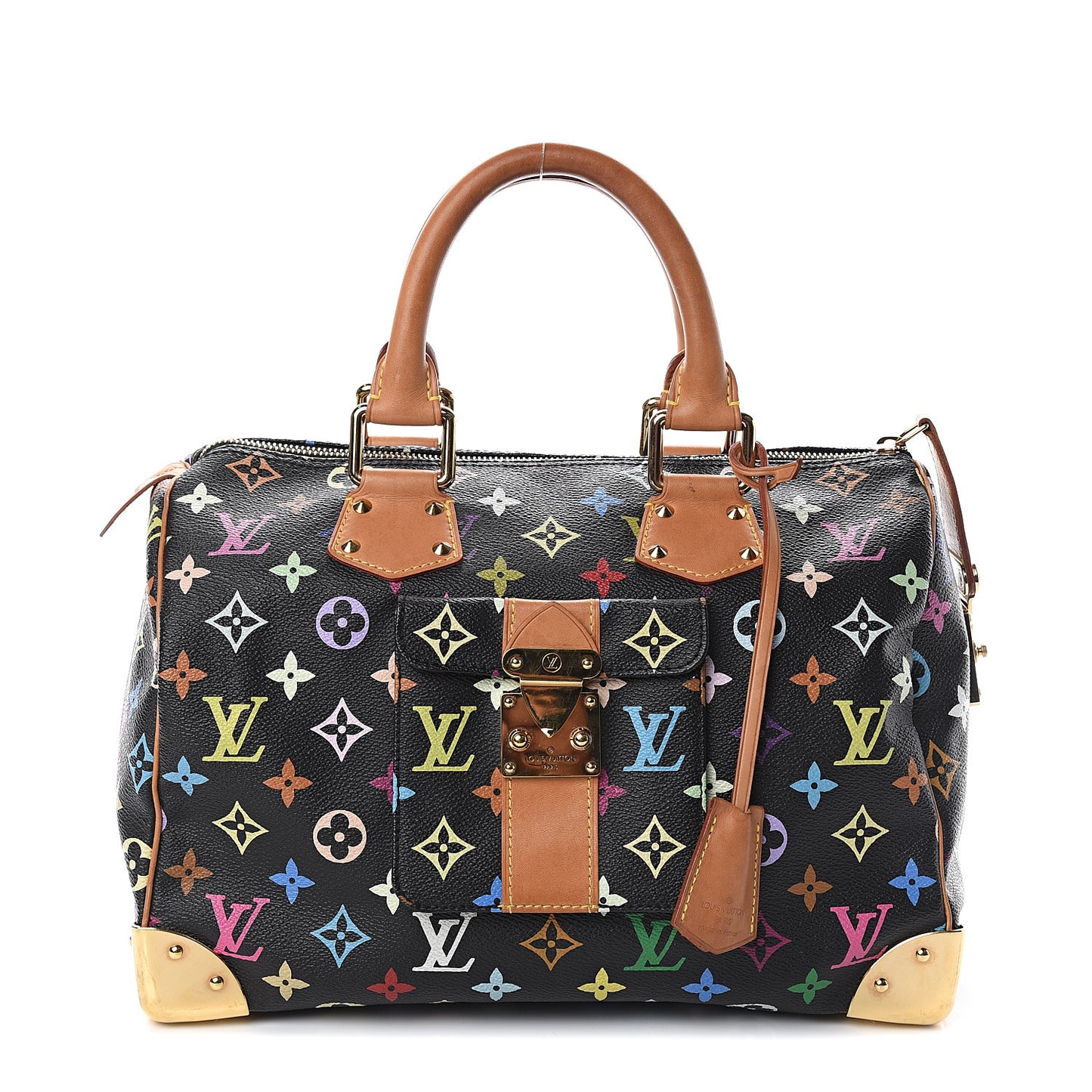 Monogram Multicolor Speedy 30 Black