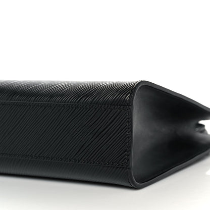 Louis Vuitton Epi Sac Plat BB Black 8 of 9