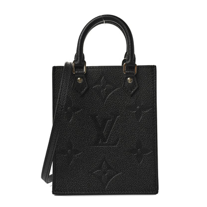 Louis Vuitton Empreinte Monogram Giant Petit Sac Plat Black 1 of 6