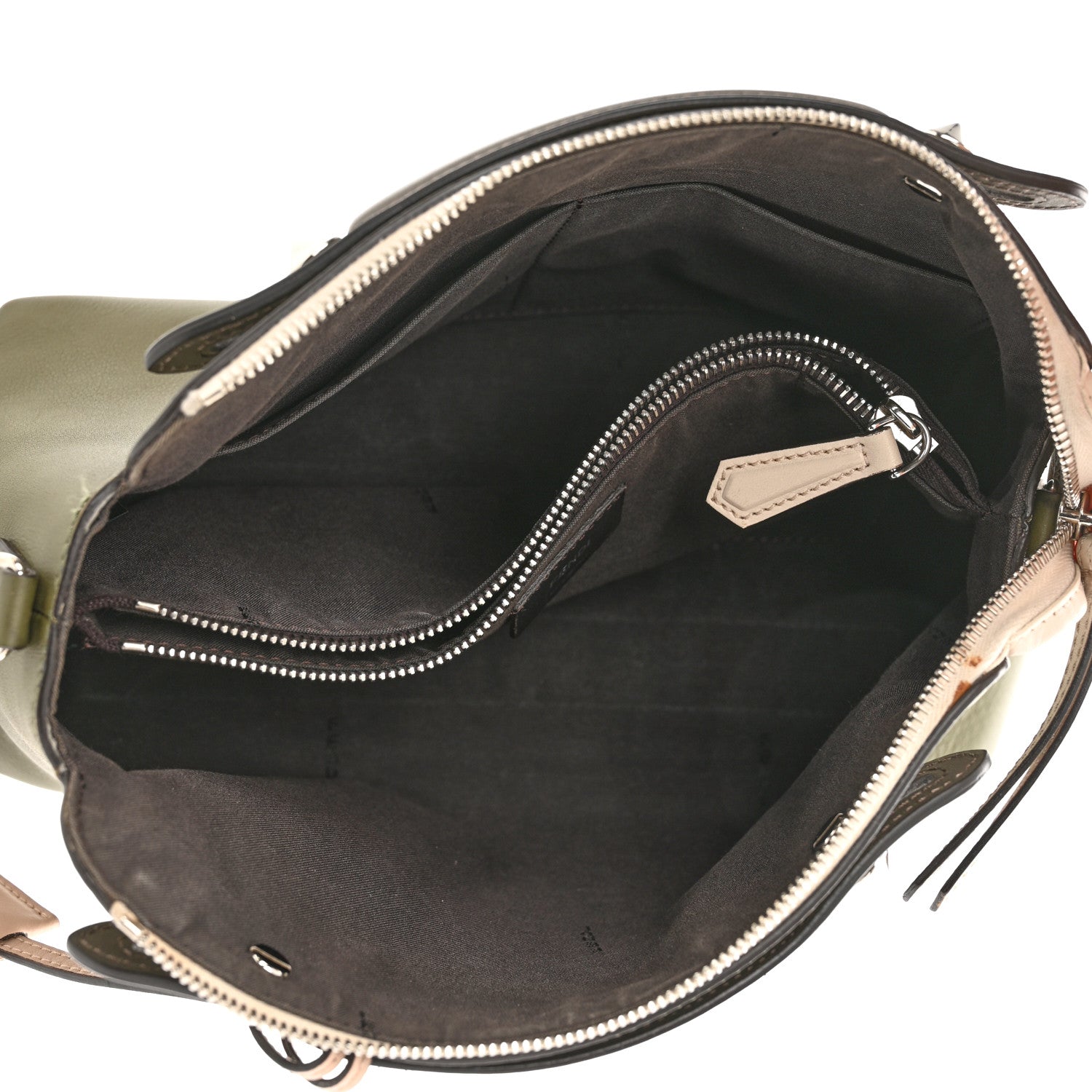 Fendi Vitello Dolce 4 Color Medium By The Way Boston Bag Equatore Plaster Multicolor 5 of 17