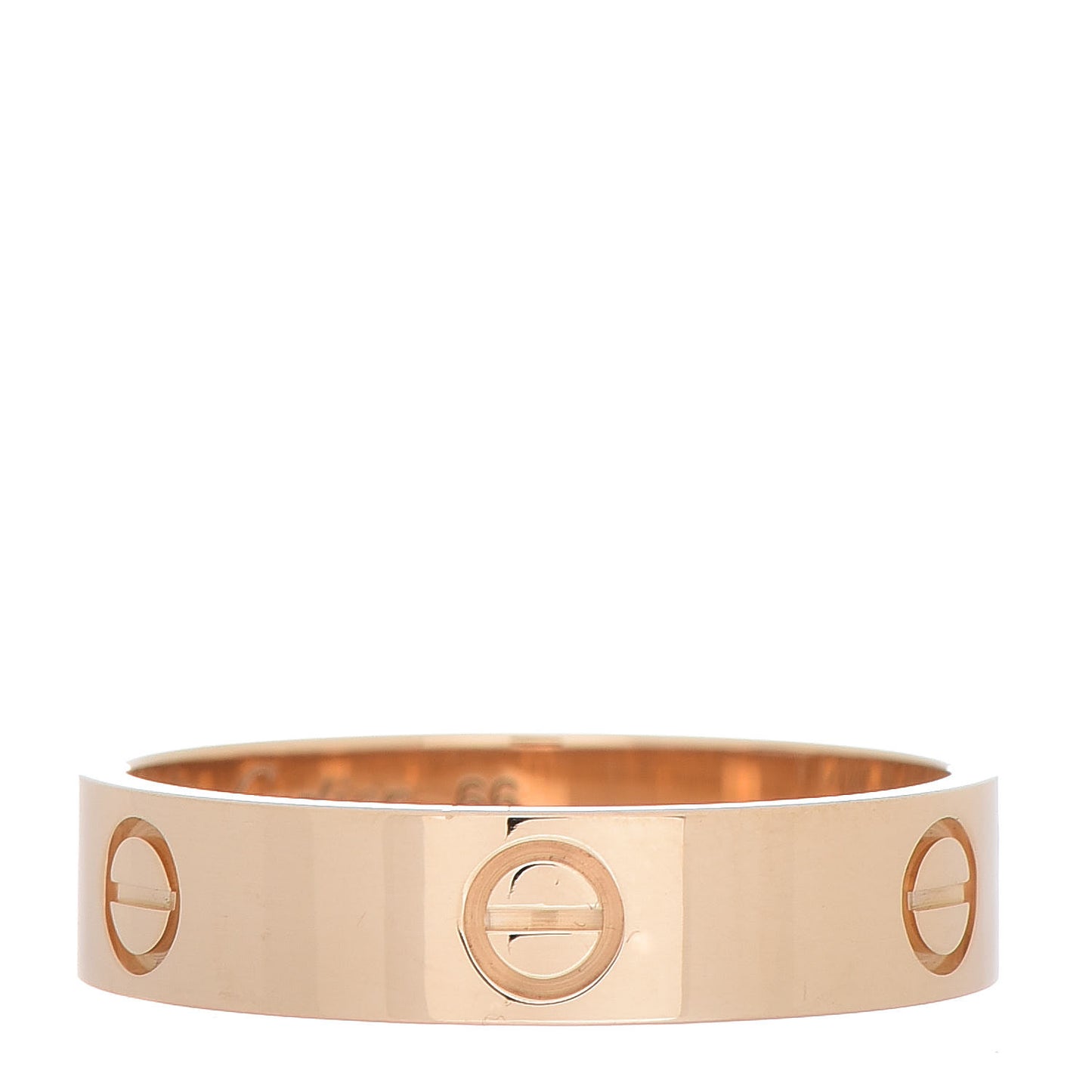 18K Yellow Gold 5.5mm LOVE Ring 66 11.5
