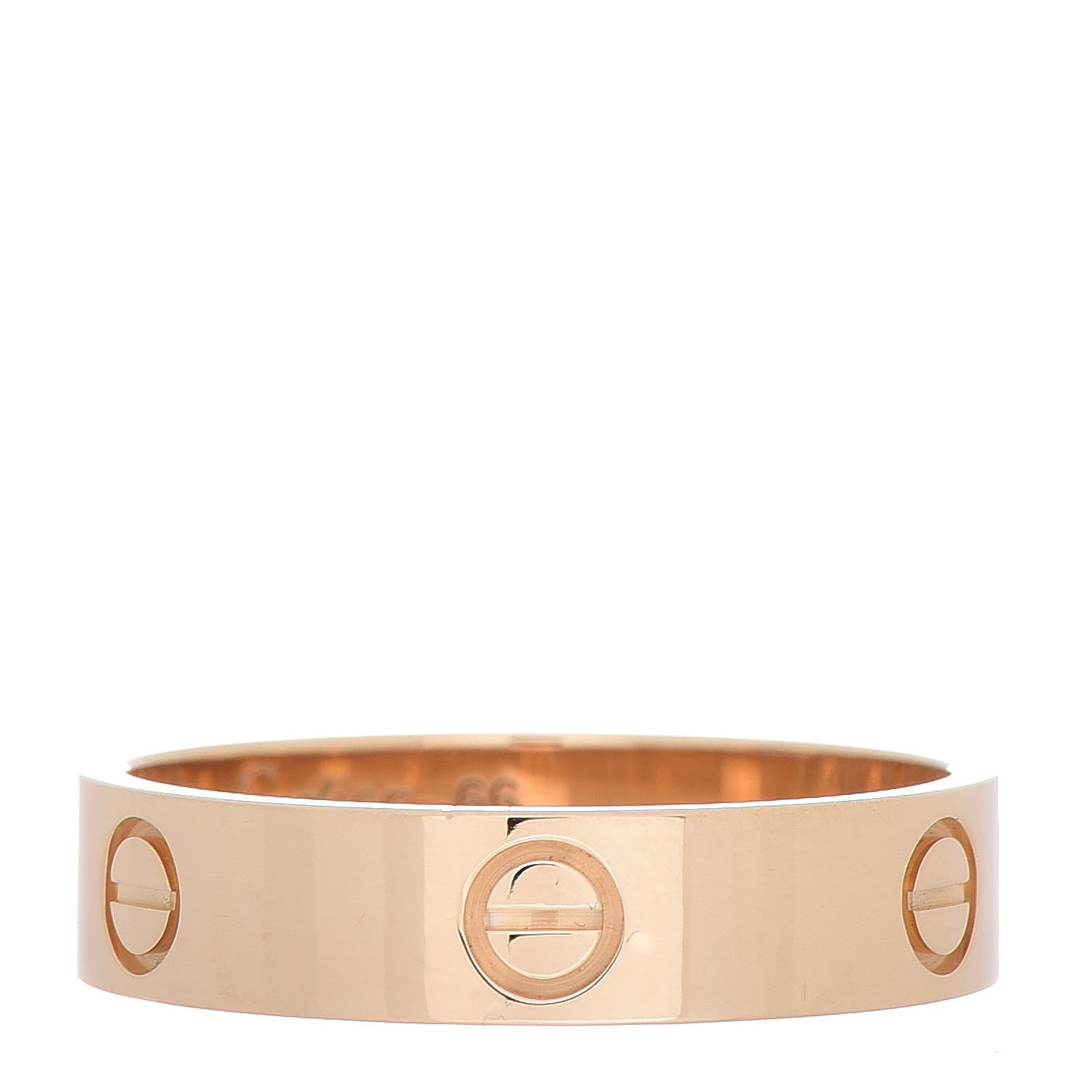 Cartier 18K Yellow Gold 5.5mm LOVE Ring 66 11.5 1 of 5