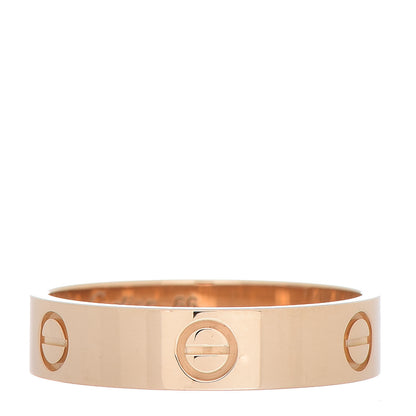 Cartier 18K Yellow Gold 5.5mm LOVE Ring 66 11.5 1 of 5