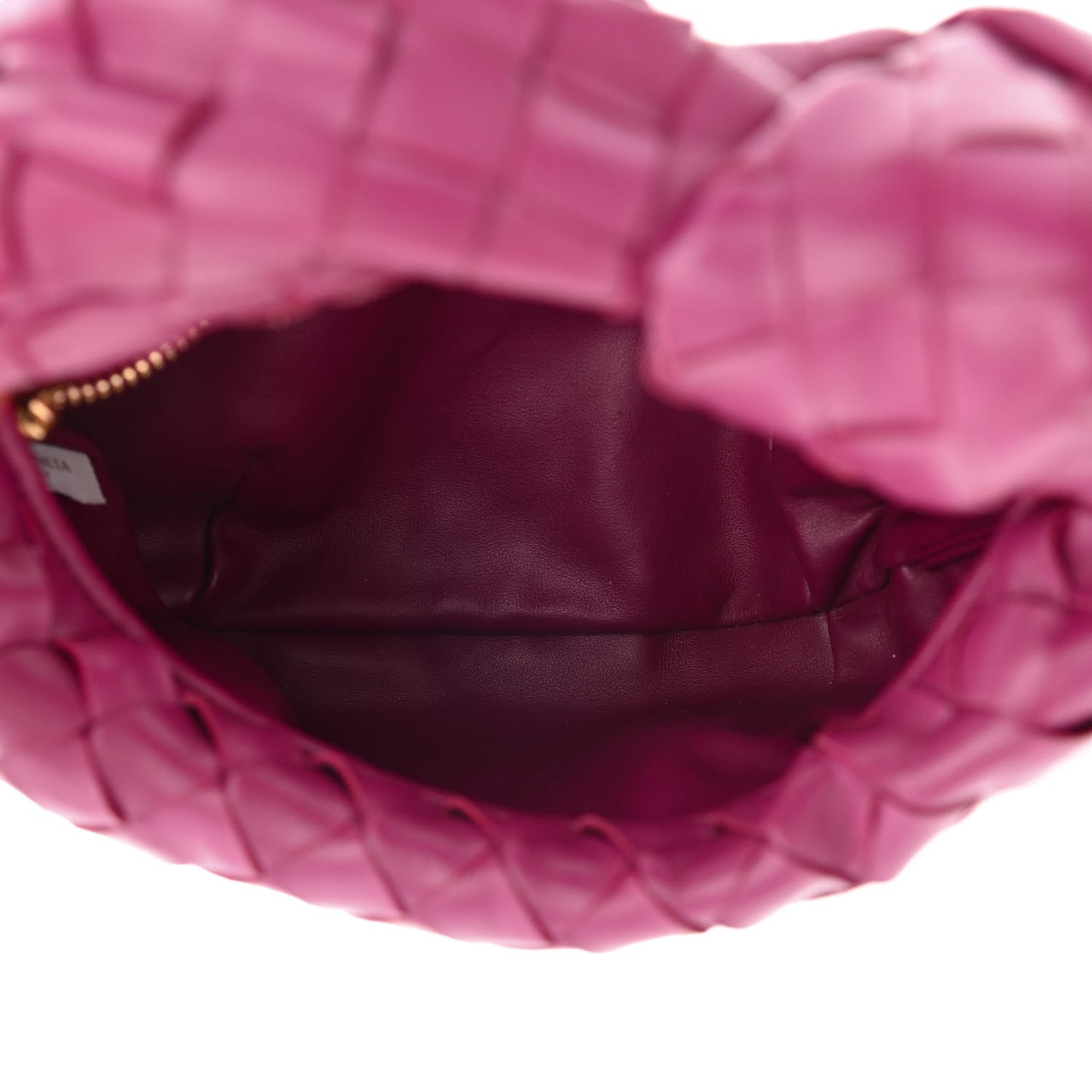 Nappa Intrecciato Mini Jodie Cinnabar