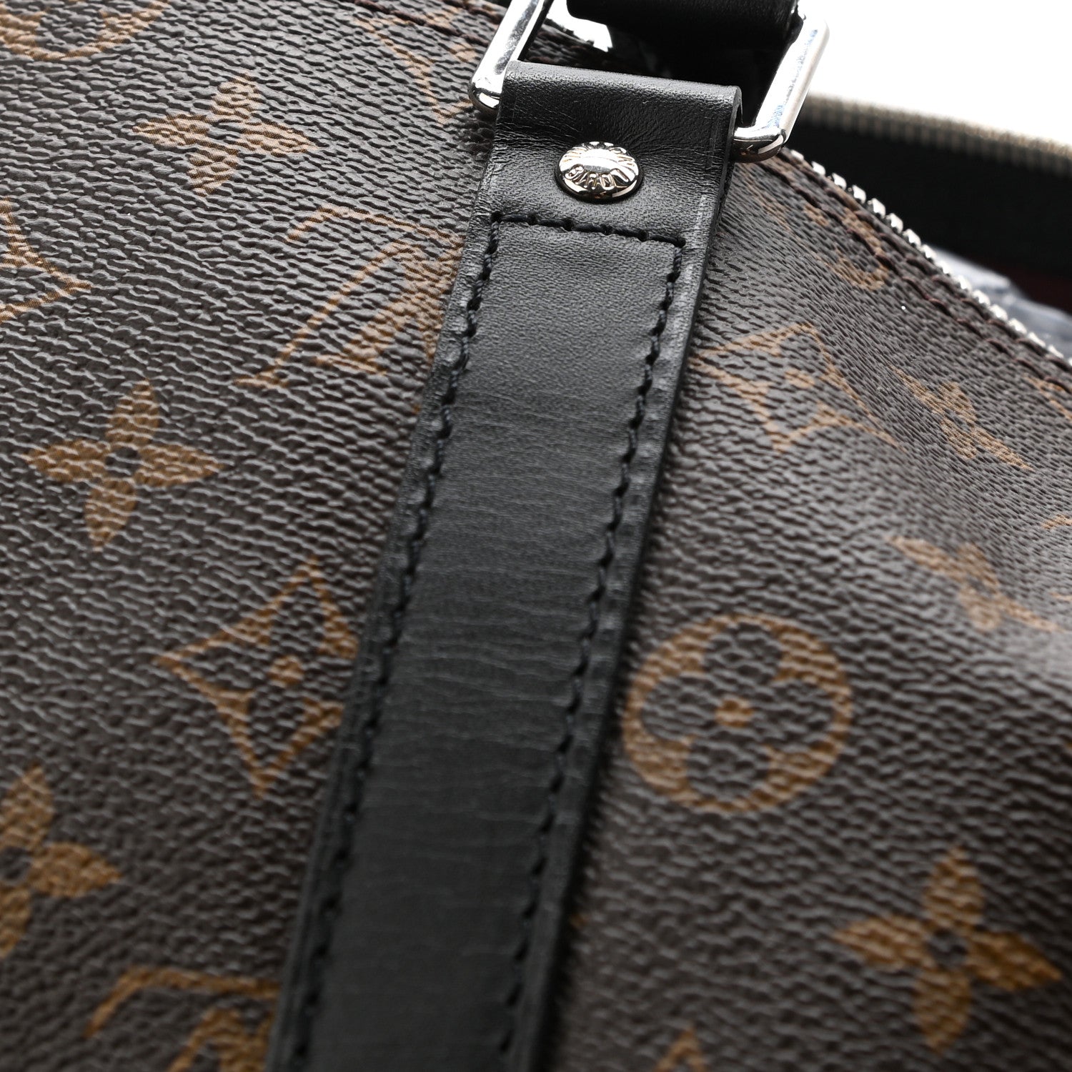 Louis Vuitton Monogram Macassar Keepall Bandouliere 45 13 of 13