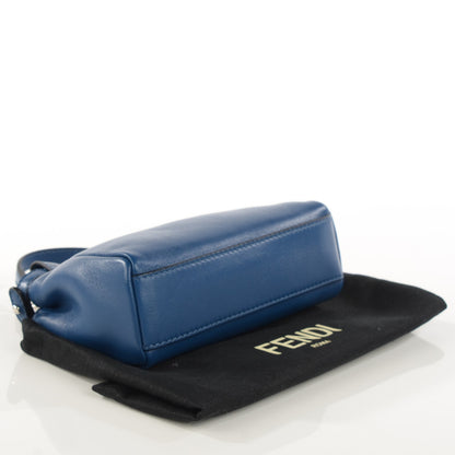 Fendi Shiny Nappa Micro Peekaboo Iconic Satchel Iris 4 of 8