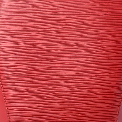 Louis Vuitton Epi Mabillon Backpack Castillan Red 8 of 19