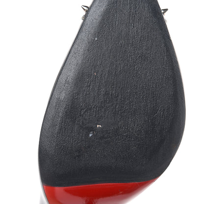 Christian Louboutin Kid Patent Culturella 100 Pump 39.5 Black 6 of 10