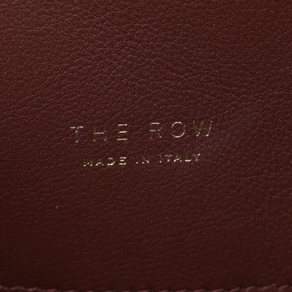 The Row Canvas Polished Saddle Calfskin Soft Margaux 15 Naturel Burgundy 6 of 9