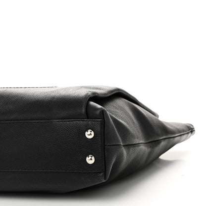 Chanel Caviar Large CC Tuck Tote Black 10 of 11