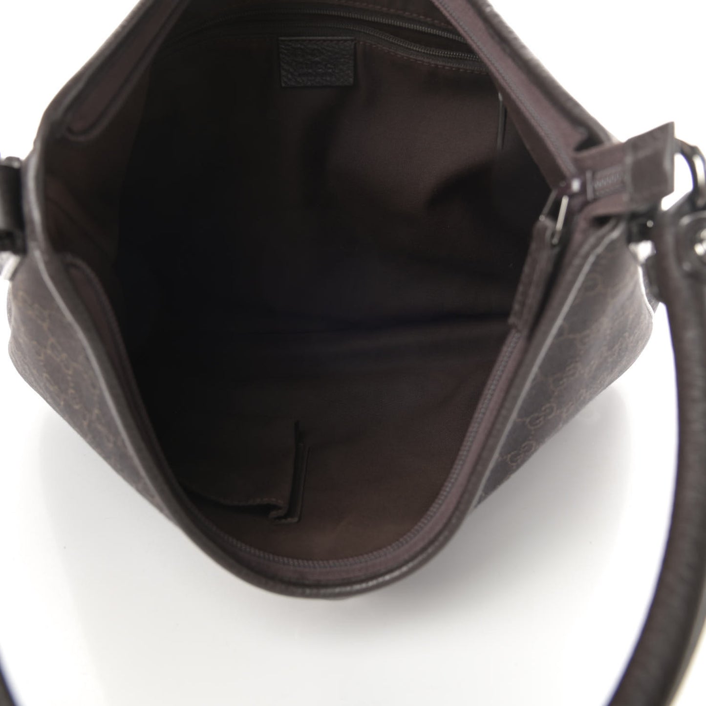 Denim Monogram Abbey D Ring Hobo Brown