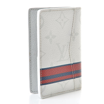 Louis Vuitton Monogram Stripes Pocket Organizer NM White 3 of 8