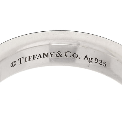 Tiffany Sterling Silver Makers Narrow Slice Ring 50 5.5 6 of 7