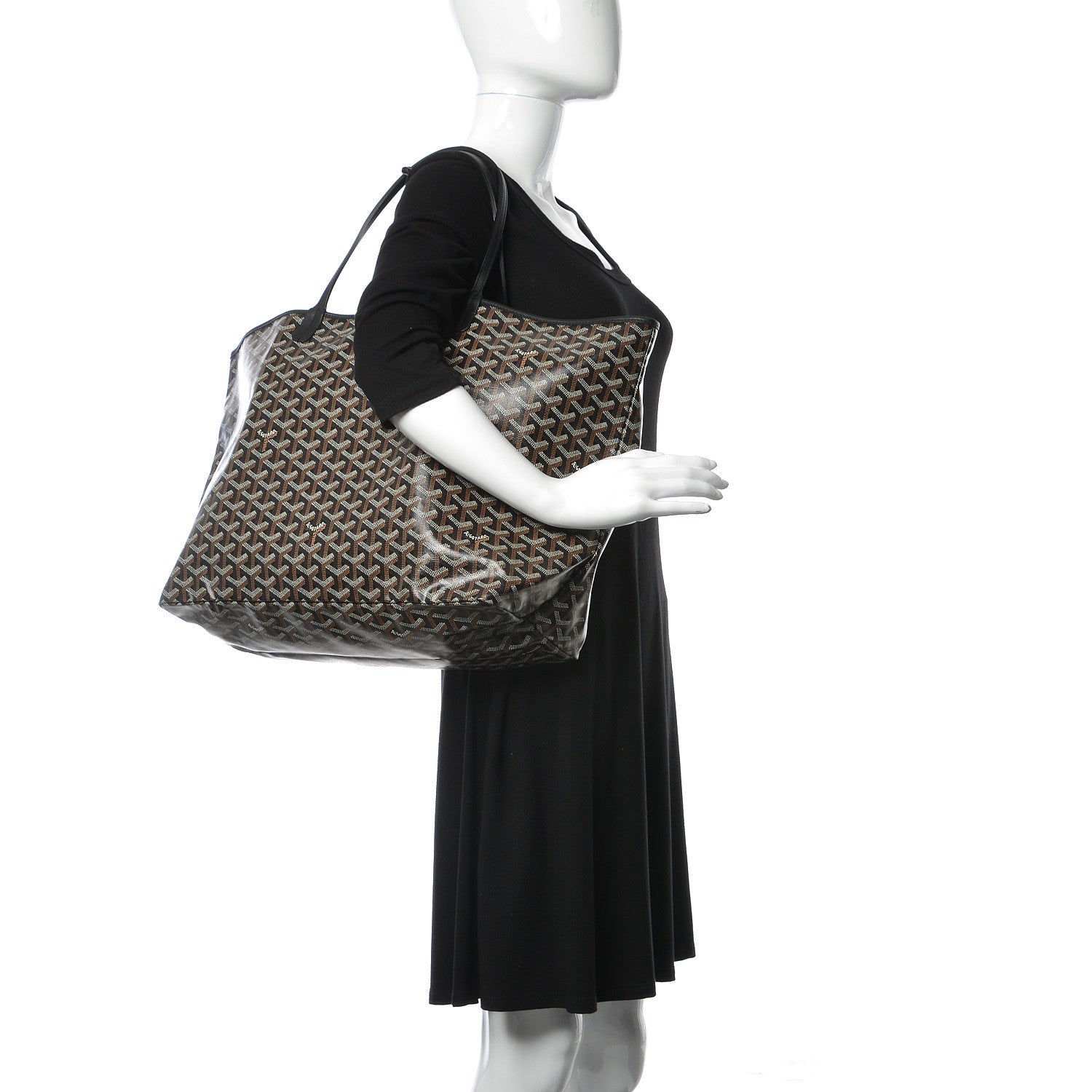 Goyard Goyardine Saint Louis GM Black 2 of 10