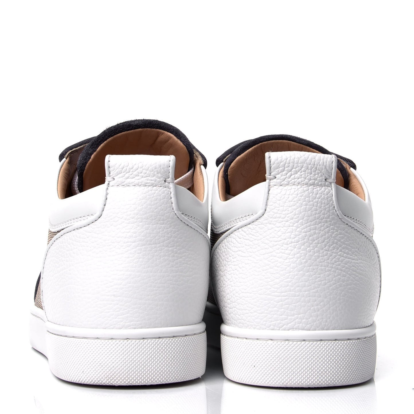Calfskin Mens Rantulow Orlato Flat Sneakers 45 White Grey