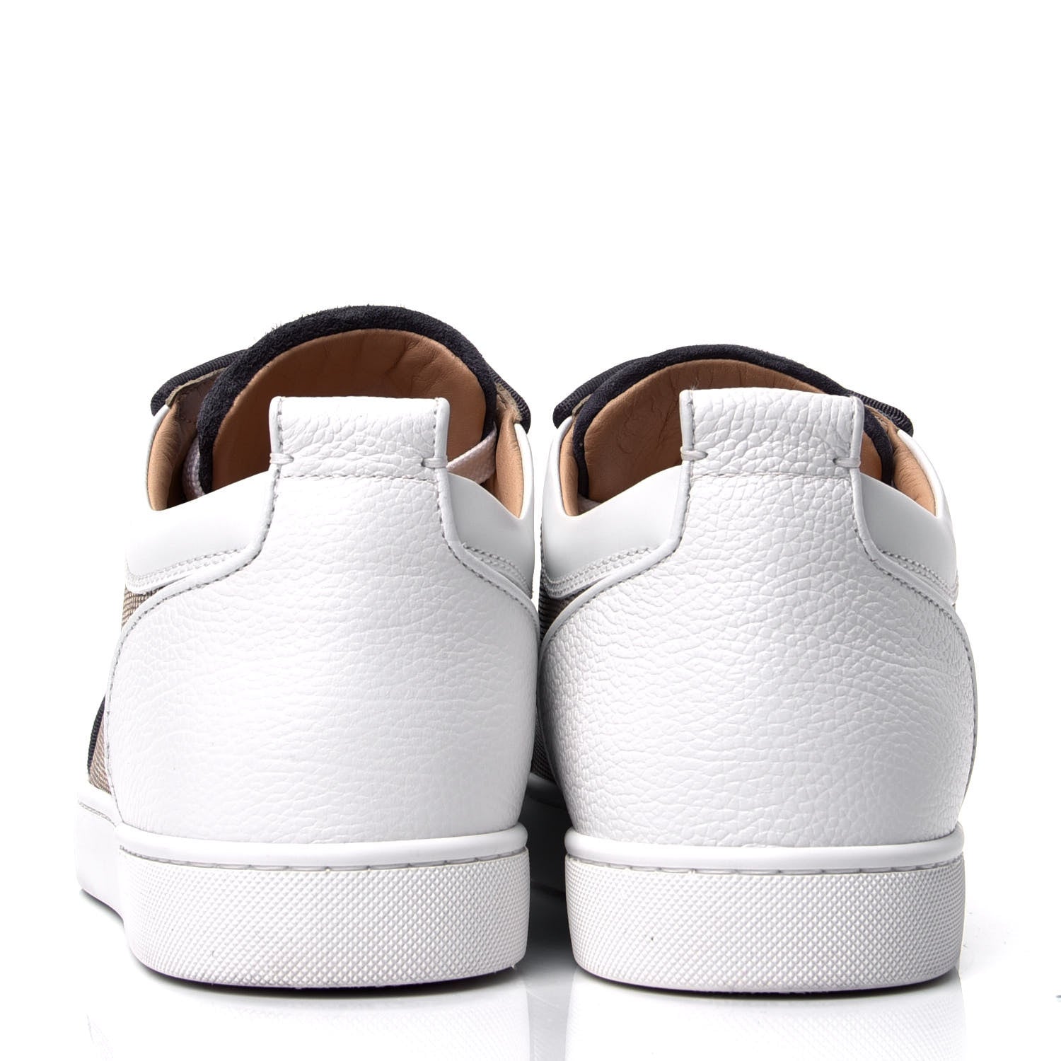 Christian Louboutin Calfskin Mens Rantulow Orlato Flat Sneakers 45 White Grey 4 of 6