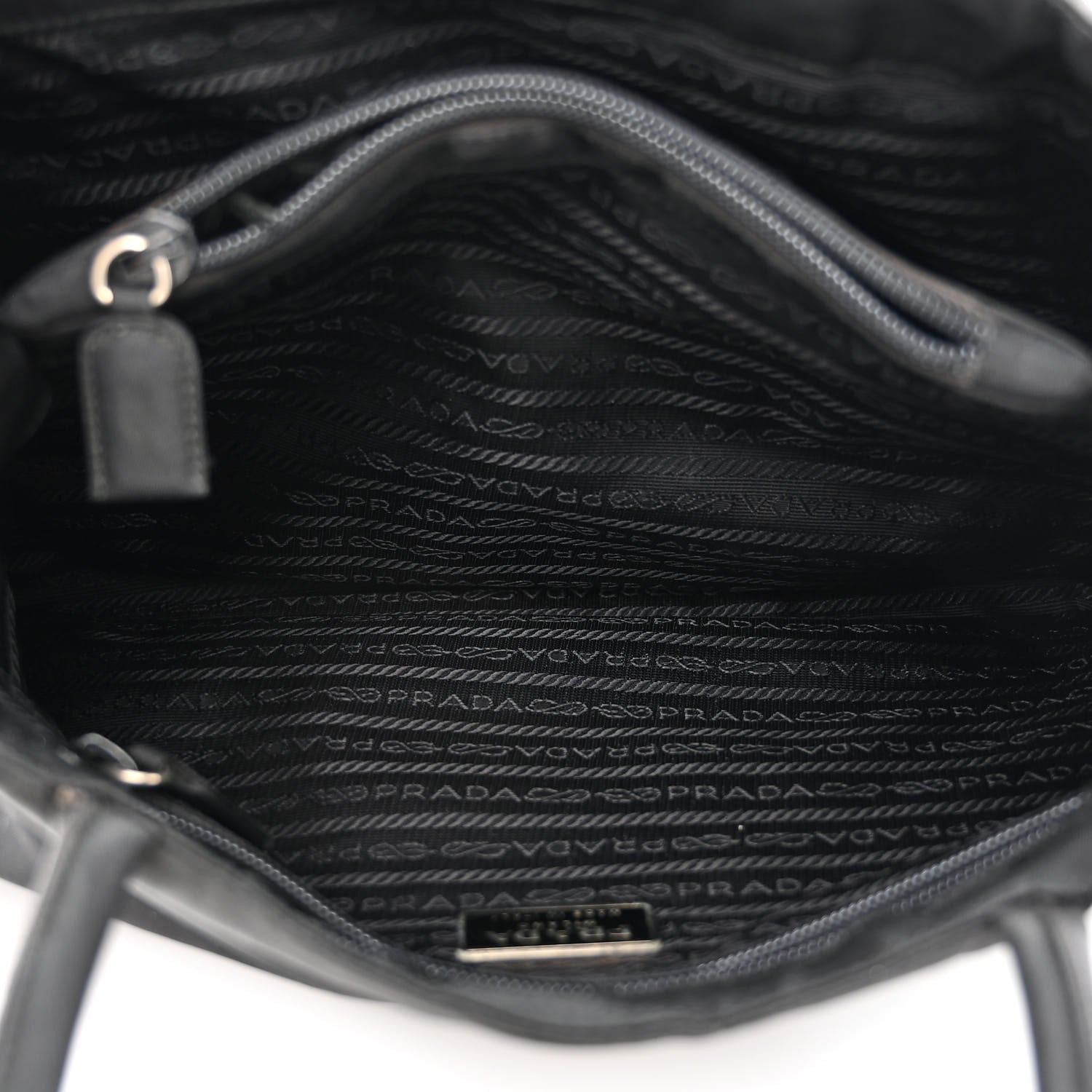 Prada Tessuto Nylon Tote Black 7 of 14
