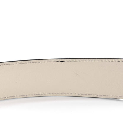 Gucci Calfskin Double G 40mm Belt 95 38 Mystic White 8 of 9