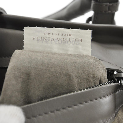 Bottega Veneta Leather Intrecciato Roma Tote Shadow 8 of 9