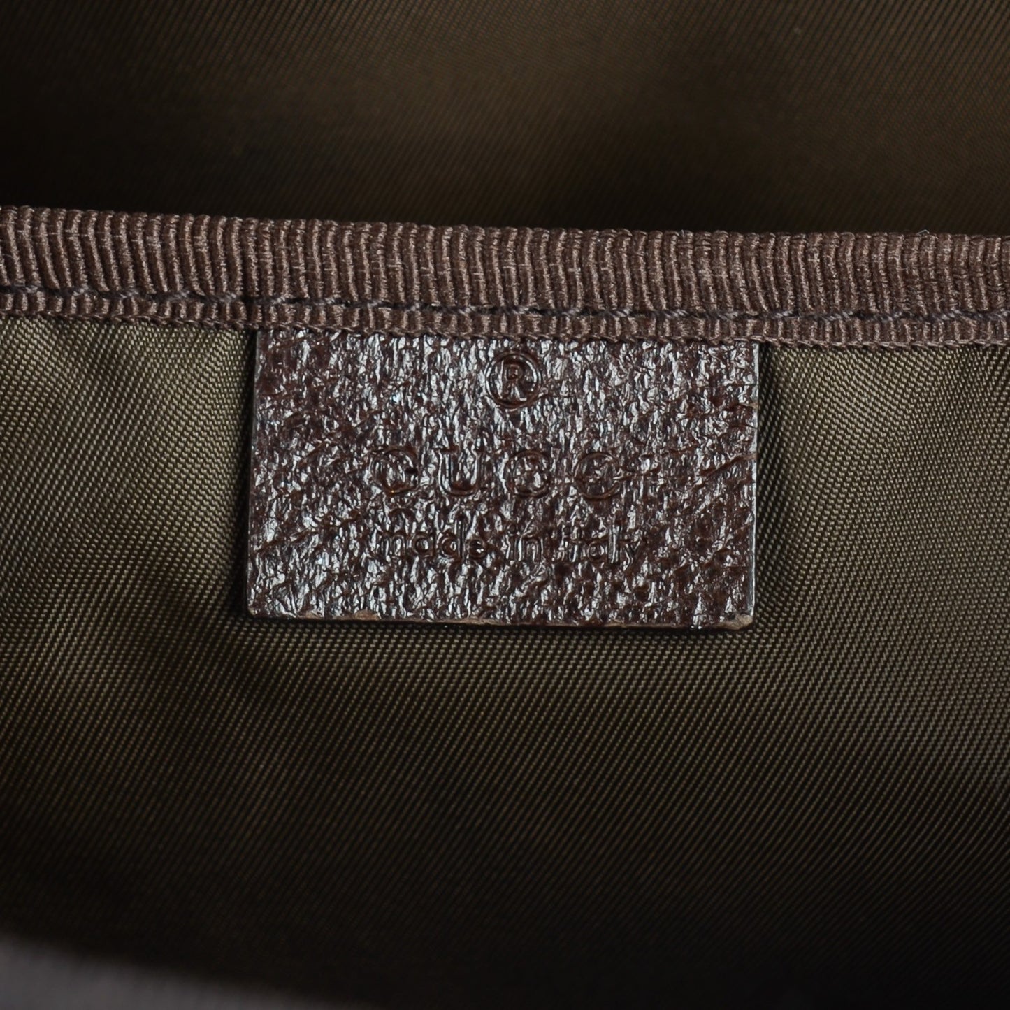 Monogram Natural Pigskin Large Diaper Bag Beige Ebony Cocoa Dark Chocolate
