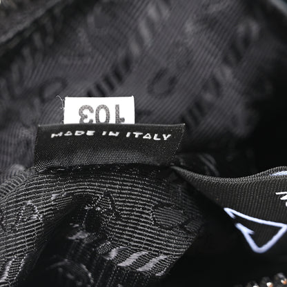 Prada Re-Nylon Saffiano Re-Edition 2005 Shoulder Bag Black 7 of 10