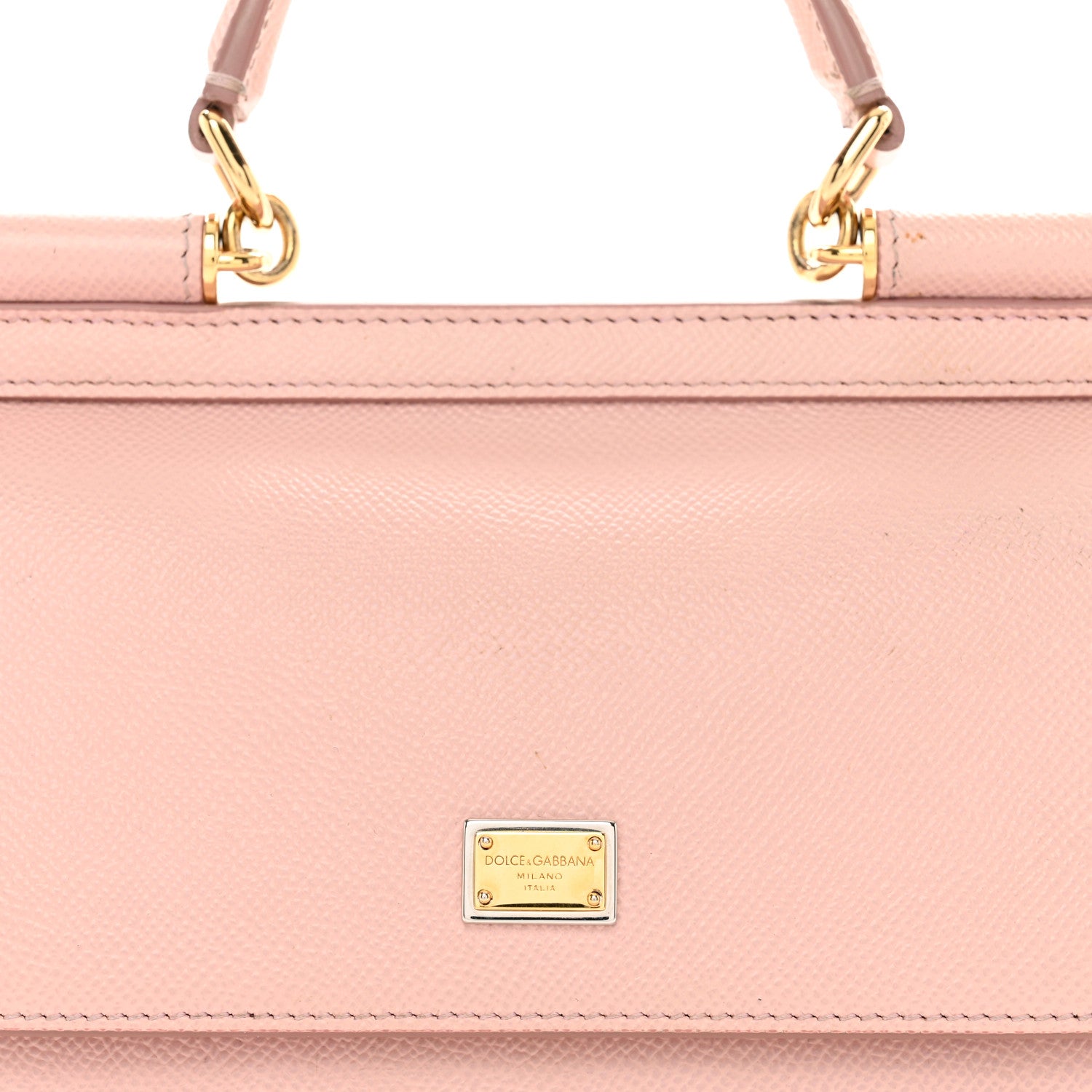 Dolce & Gabbana Dauphine Small Miss Sicily Satchel Rose Carne 5 of 12