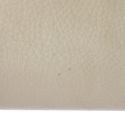Gucci Pebbled Calfskin Soho Zip Around Wallet Off White 13 of 14
