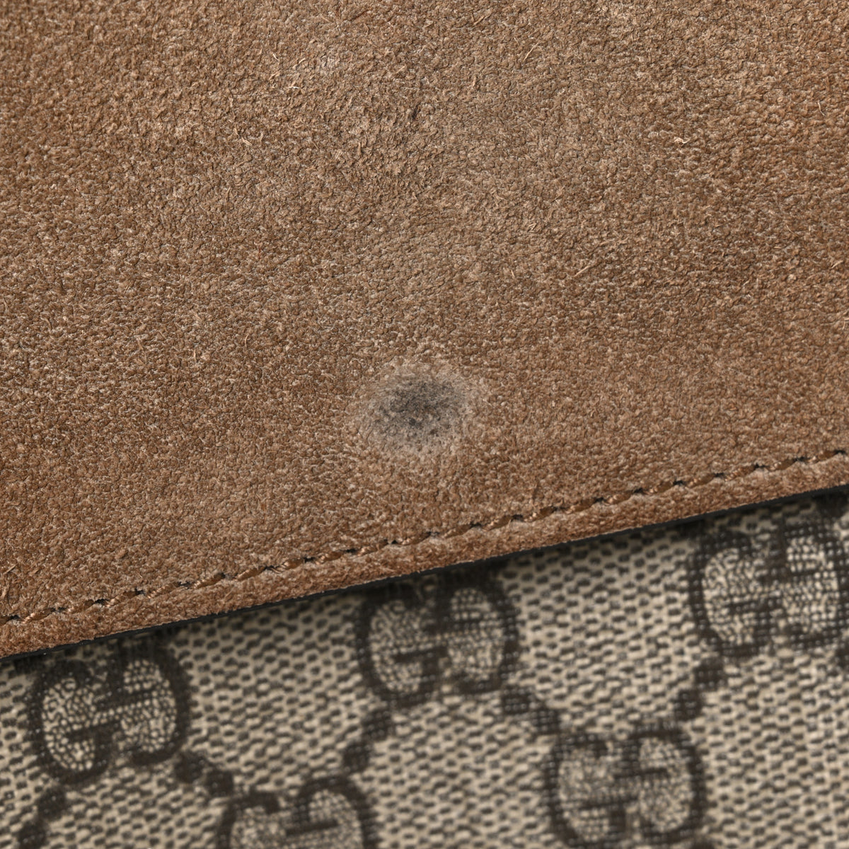 GG Supreme Monogram Small Dionysus Shoulder Bag Taupe