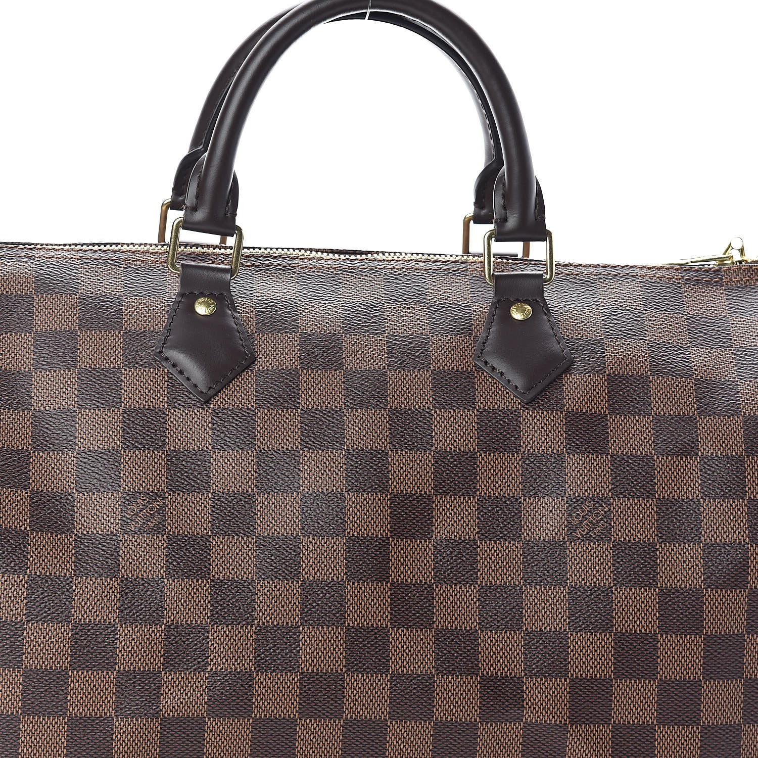 Louis Vuitton Damier Ebene Speedy Bandouliere 35 7 of 10