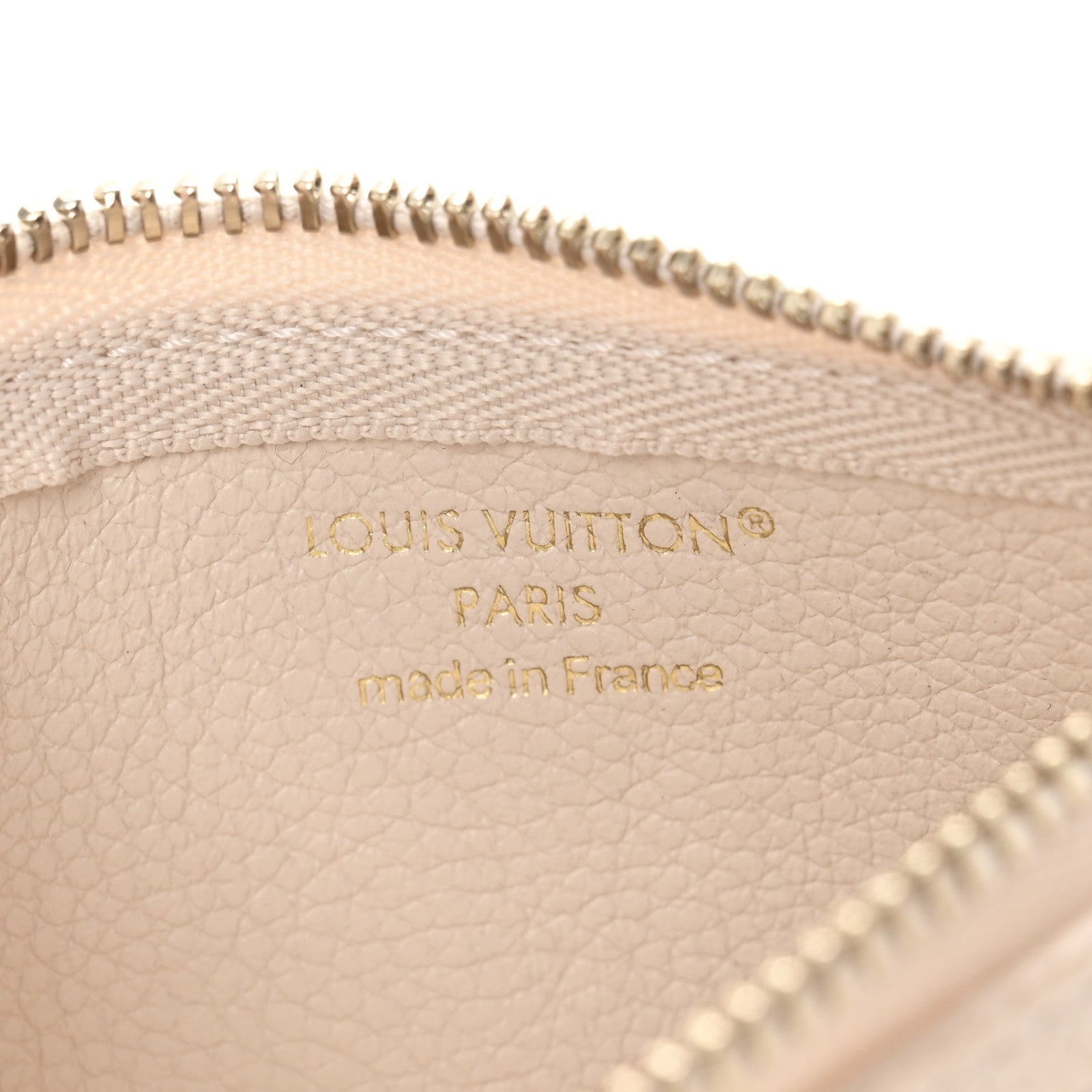 Louis Vuitton Empreinte Monogram Giant Key Pouch Dream Beige 6 of 9
