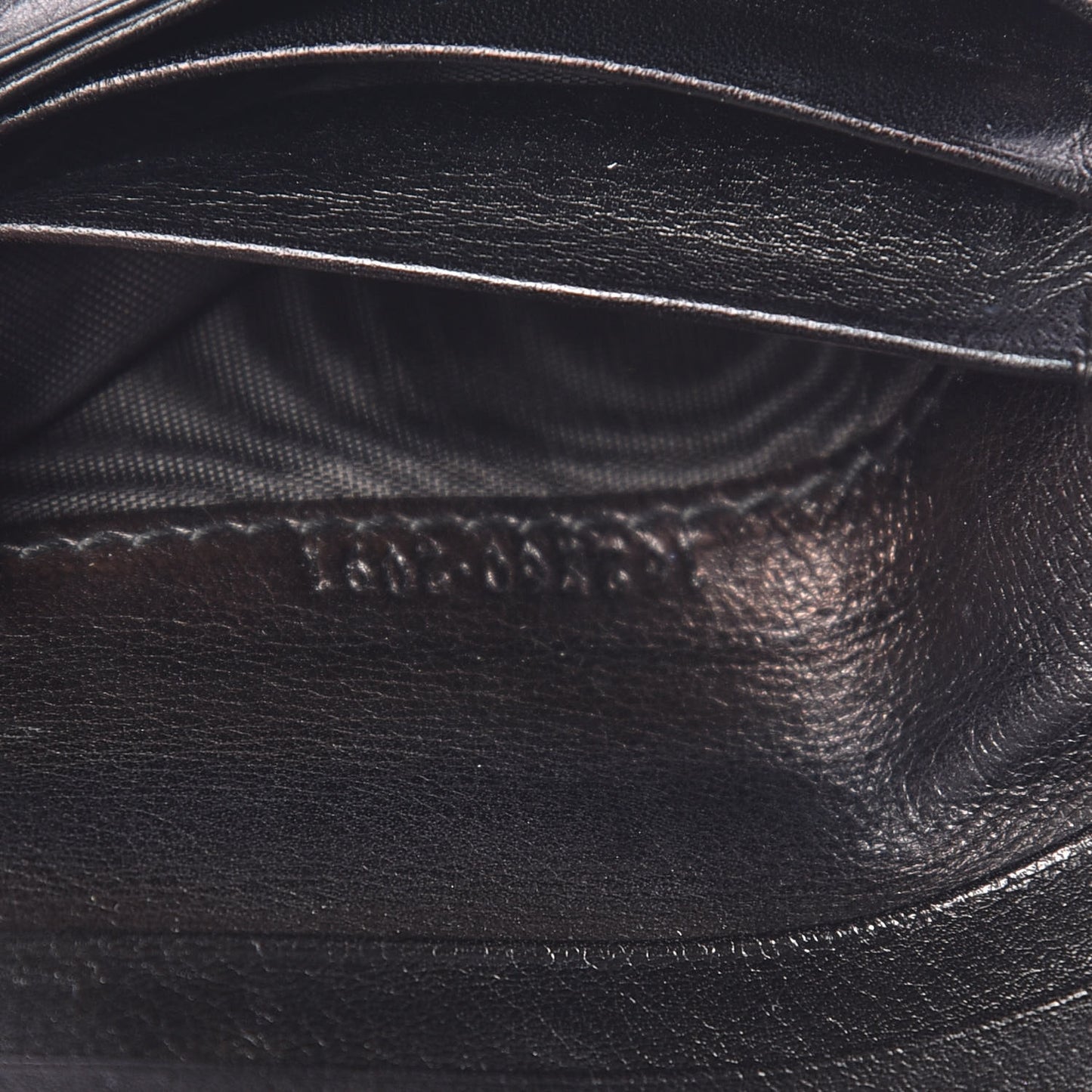 Calfskin Interlocking G French Wallet Black