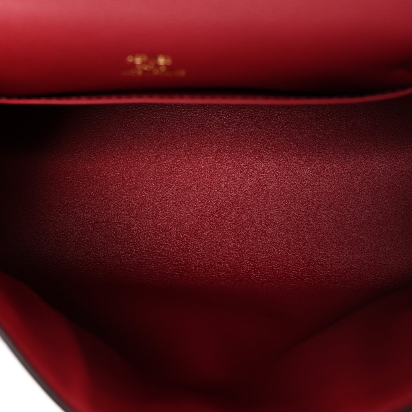 Swift Kelly Pochette Clutch Rouge Grenat