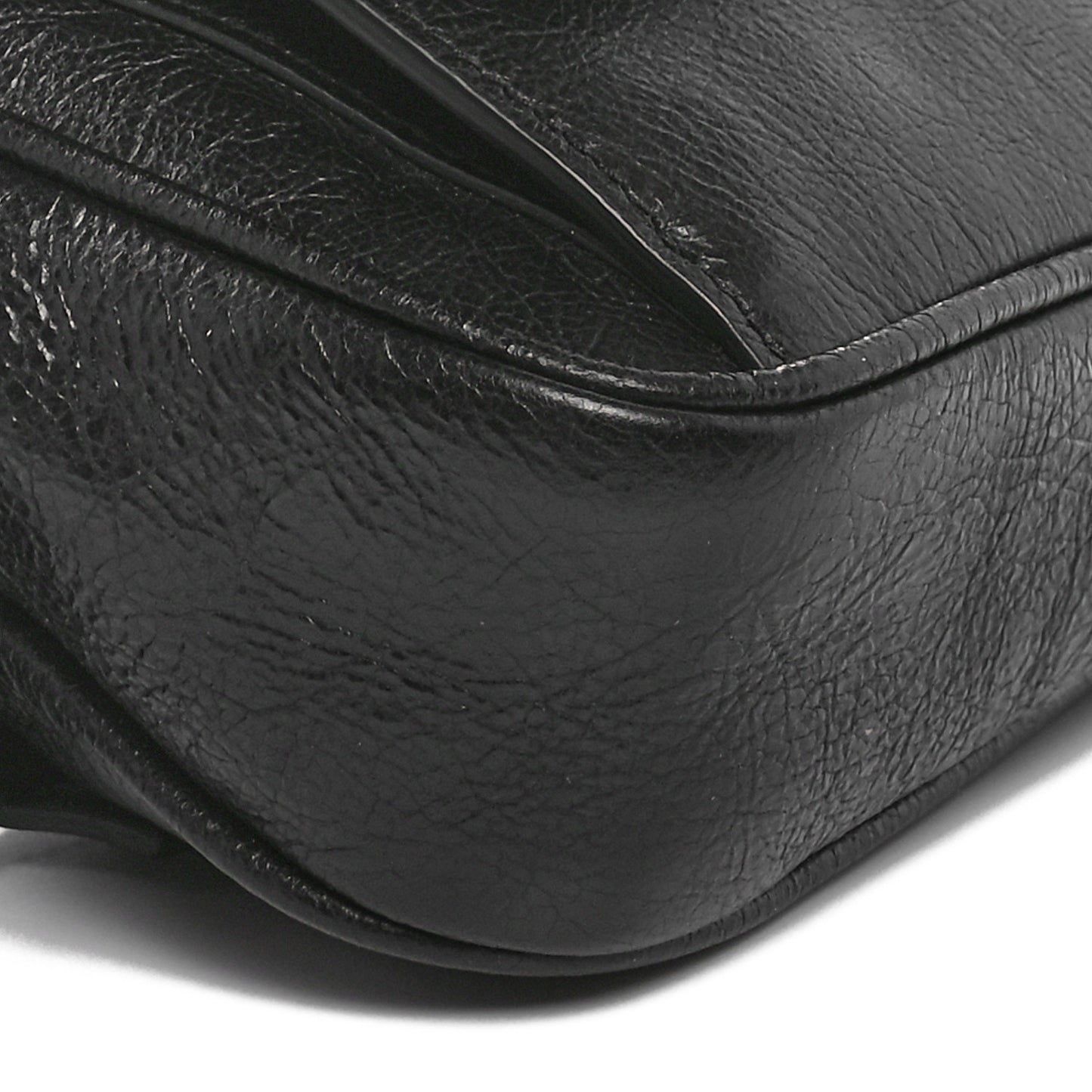 Fluffy Calfskin Morpheus Belt Bag 90 36 Black
