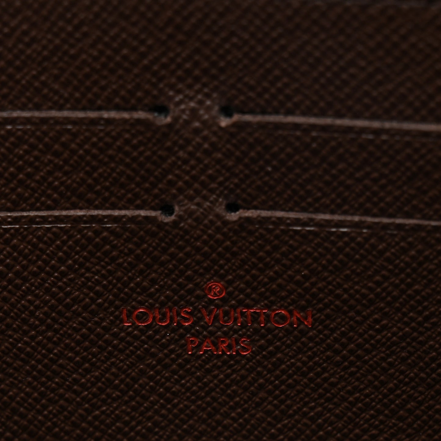Damier Ebene Zippy Wallet