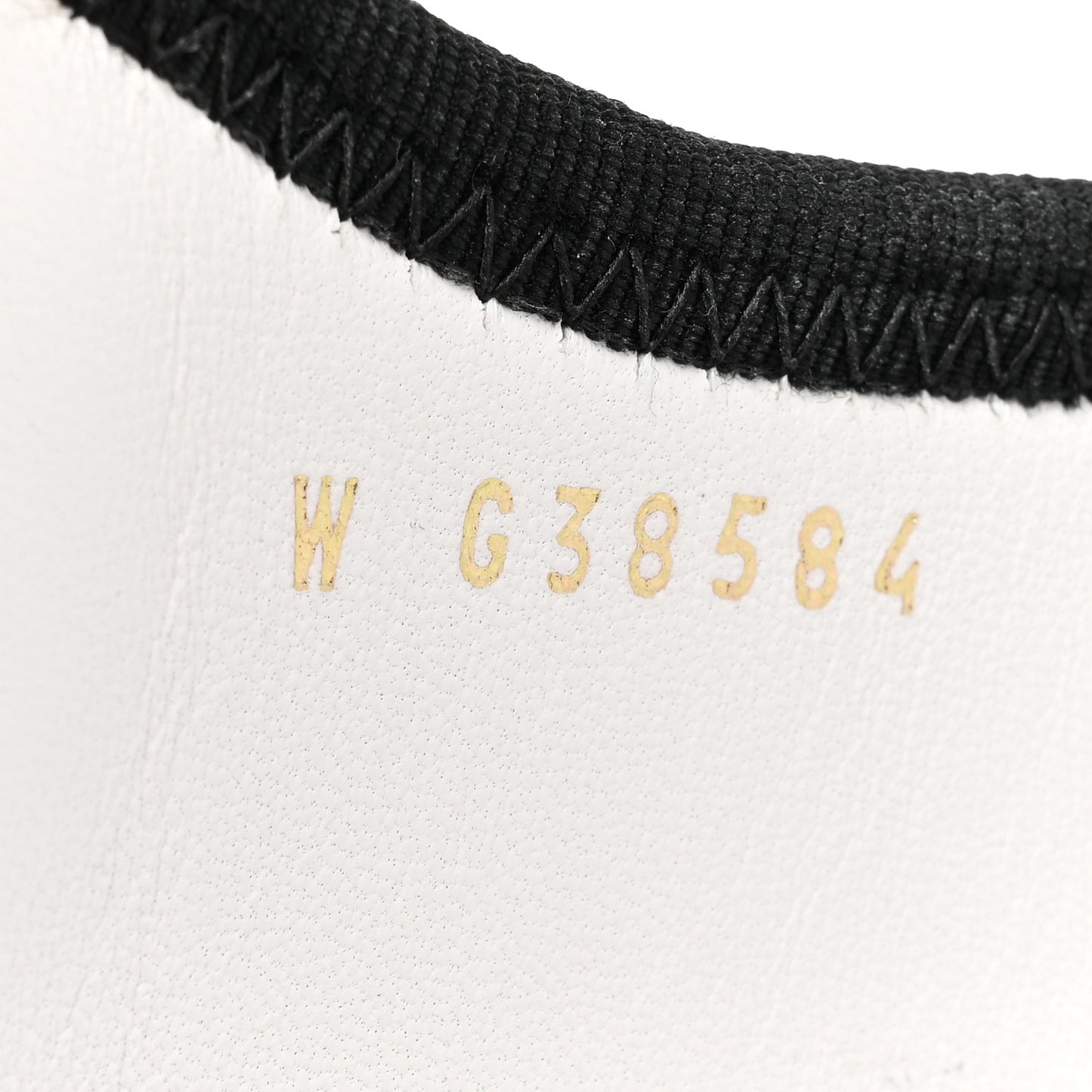 Fabric Lambskin CC Sandals 38 White