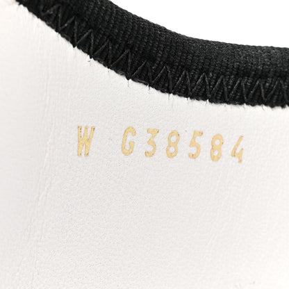 Chanel Fabric Lambskin CC Sandals 38 White 7 of 8